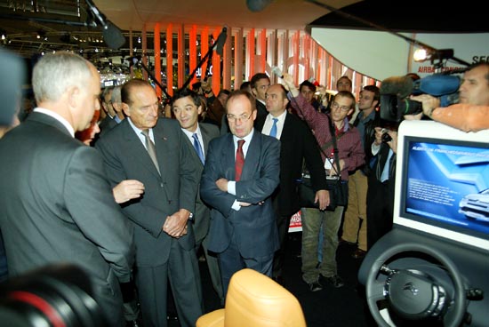 Inauguration du Mondial de l'automobile ( Photo 10 ) 